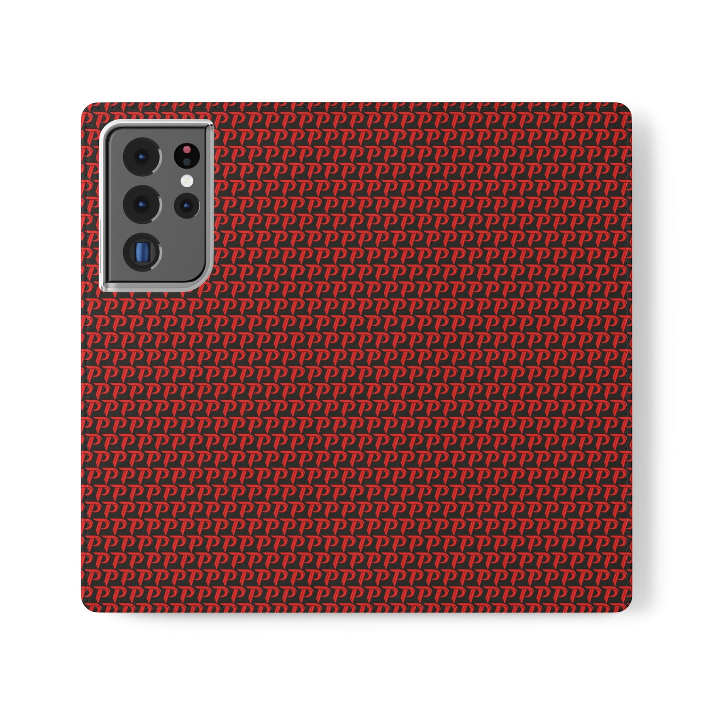 Phone Flip Case (card holder insert) - P print