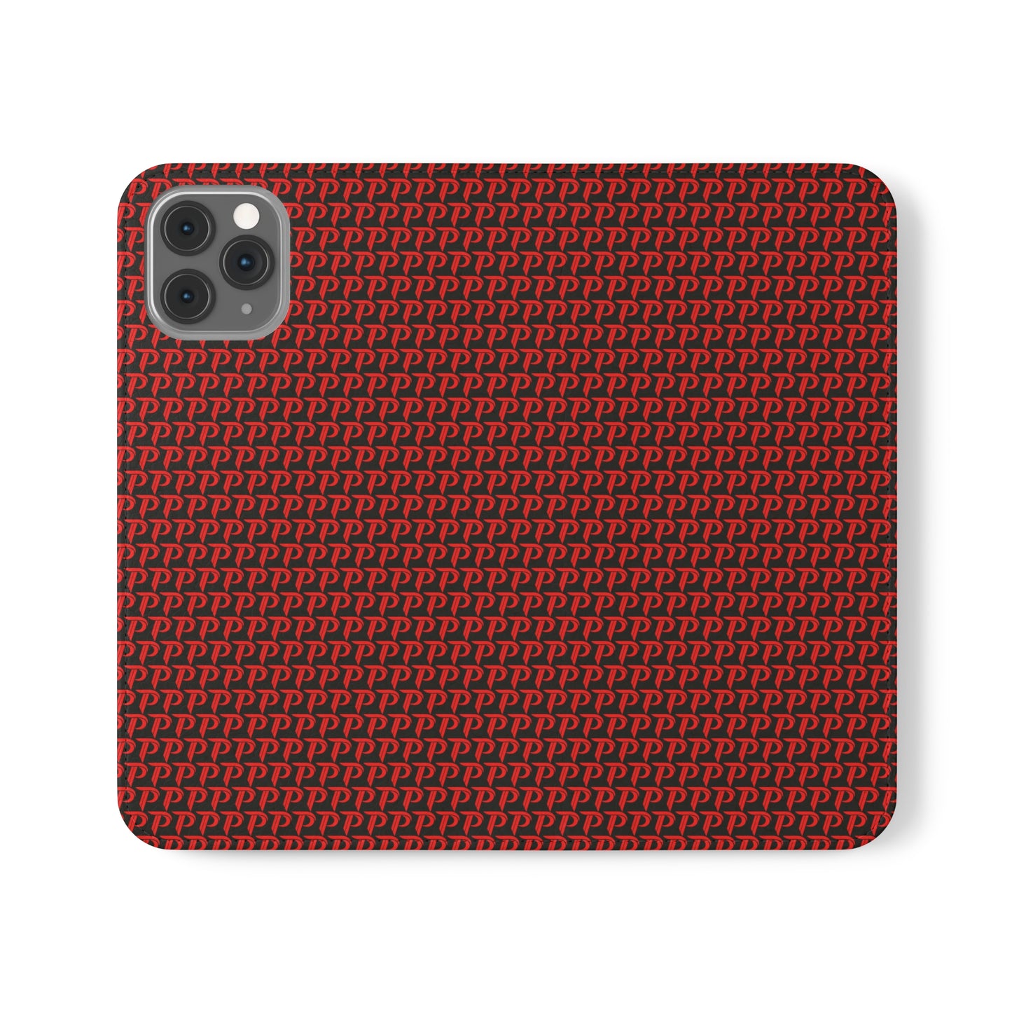 Phone Flip Case (card holder insert) - P print