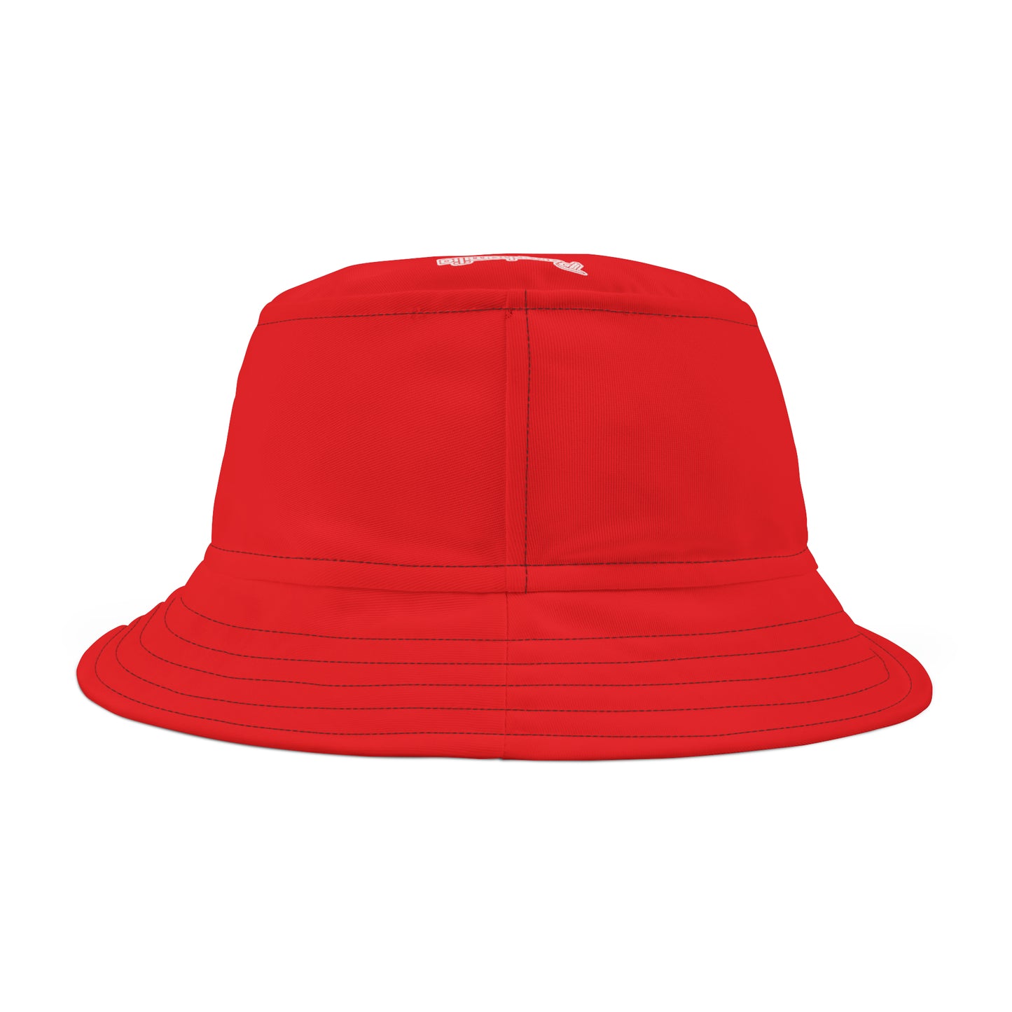 Bucket Hat - Red/White