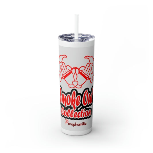 Skinny Tumbler with Straw, 20oz - Multiple Colors Available