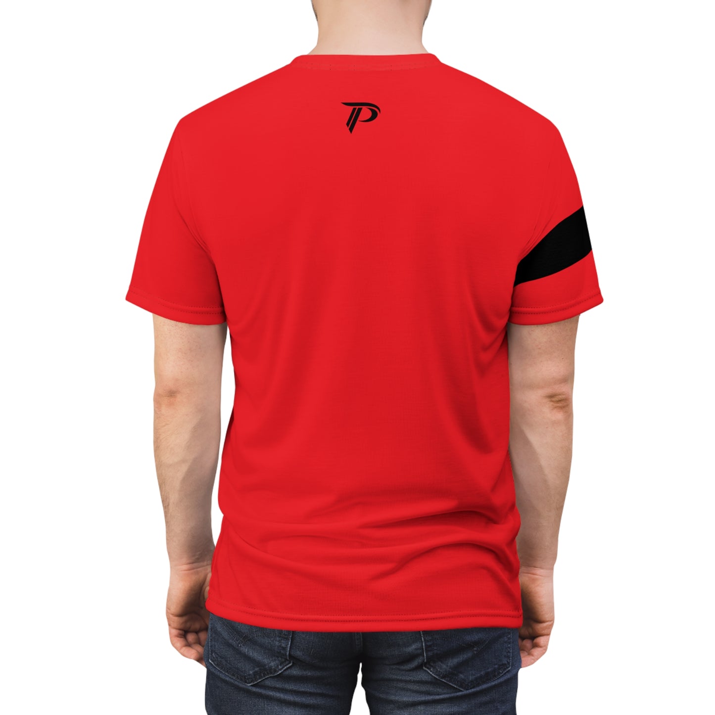 Men’s Sports Tee Red/Black