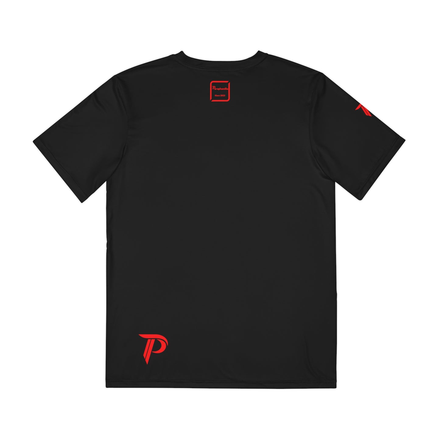 Men's Polyester Tee Smoke Out Edition  - Black/Red