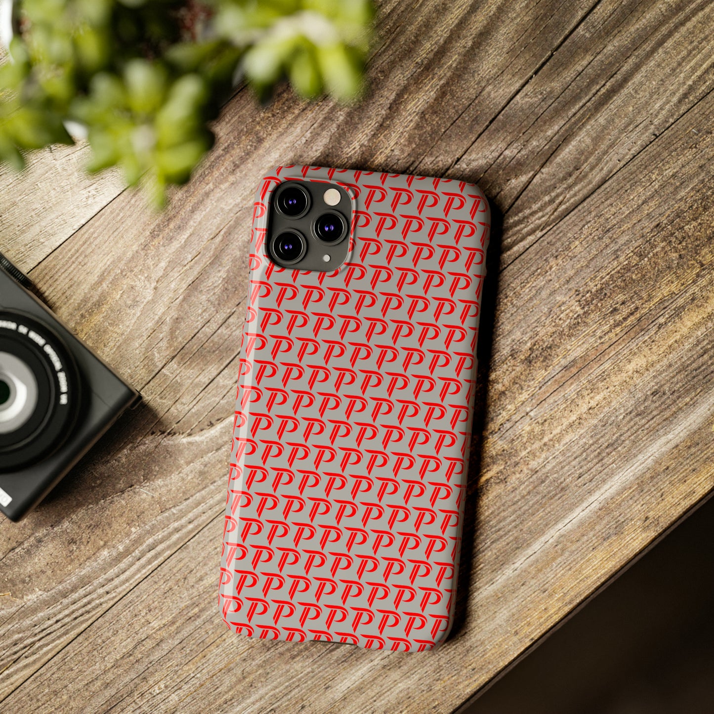 Slim Phone Case - P print