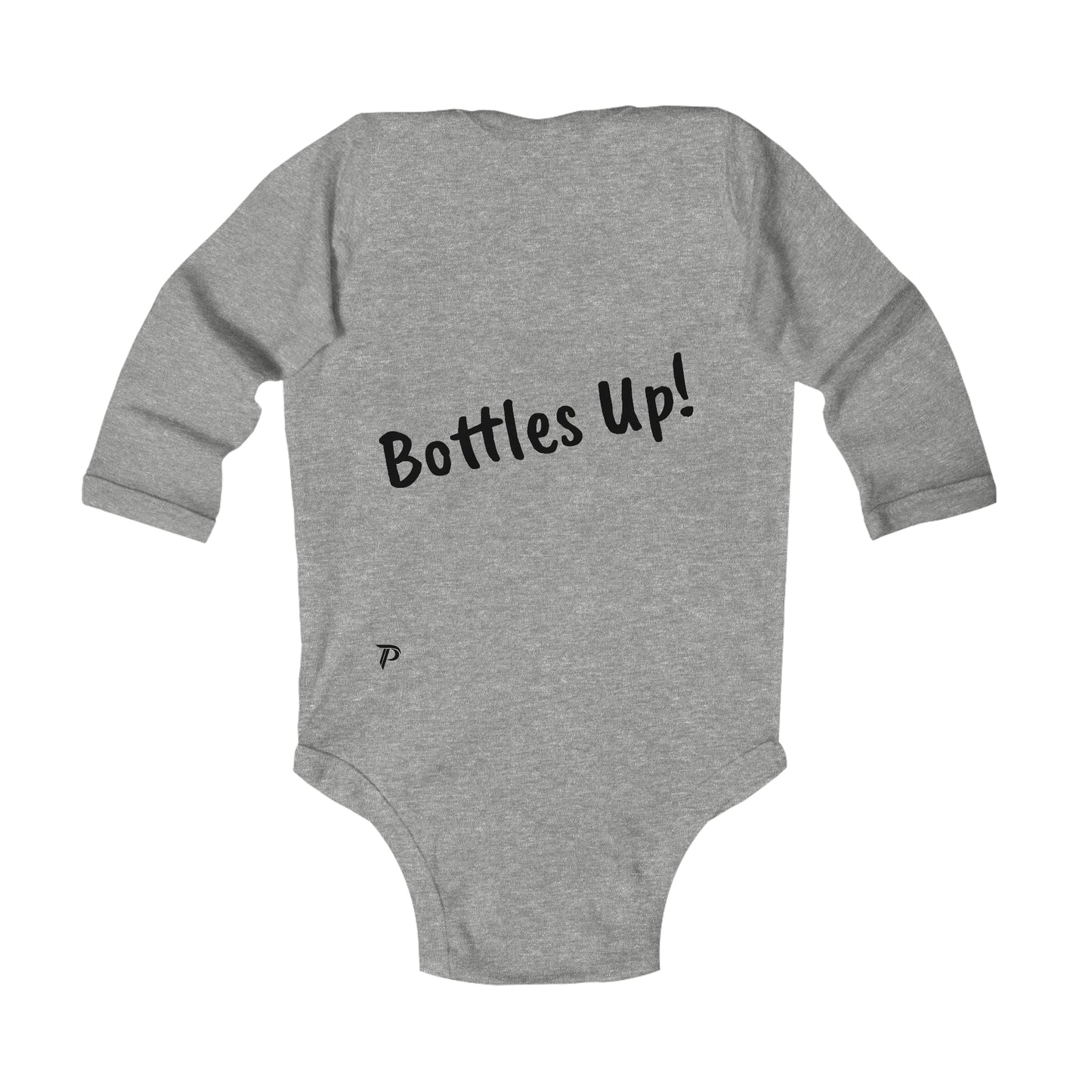 Infant Long Sleeve Bodysuit - Bottles up