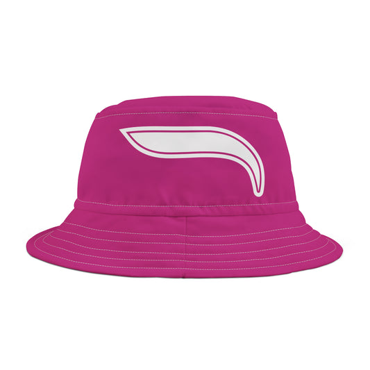 Bucket Hat - Pink/White