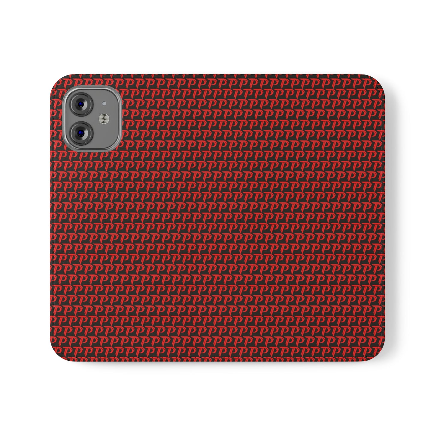 Phone Flip Case (card holder insert) - P print