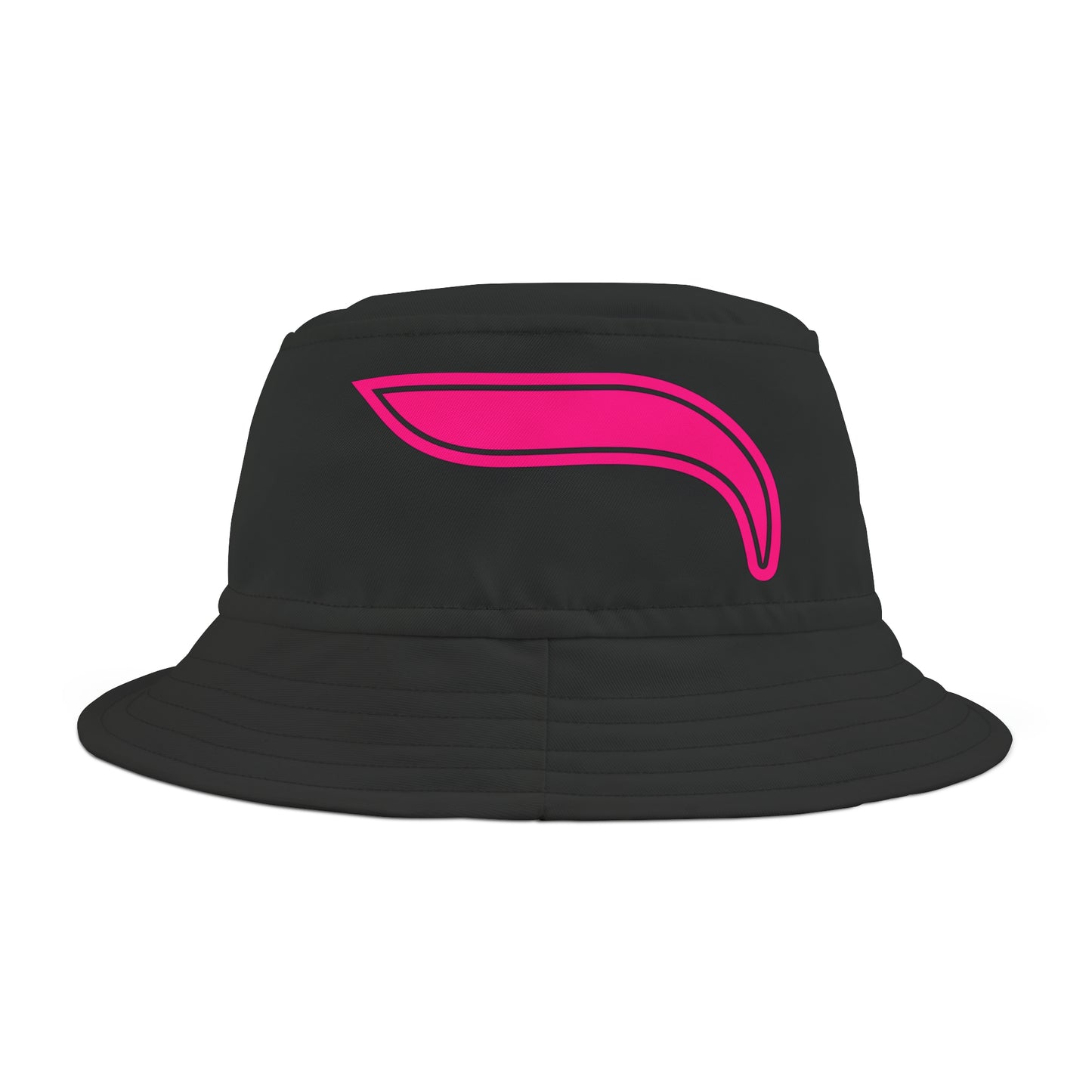 Bucket Hat - Black/Pink