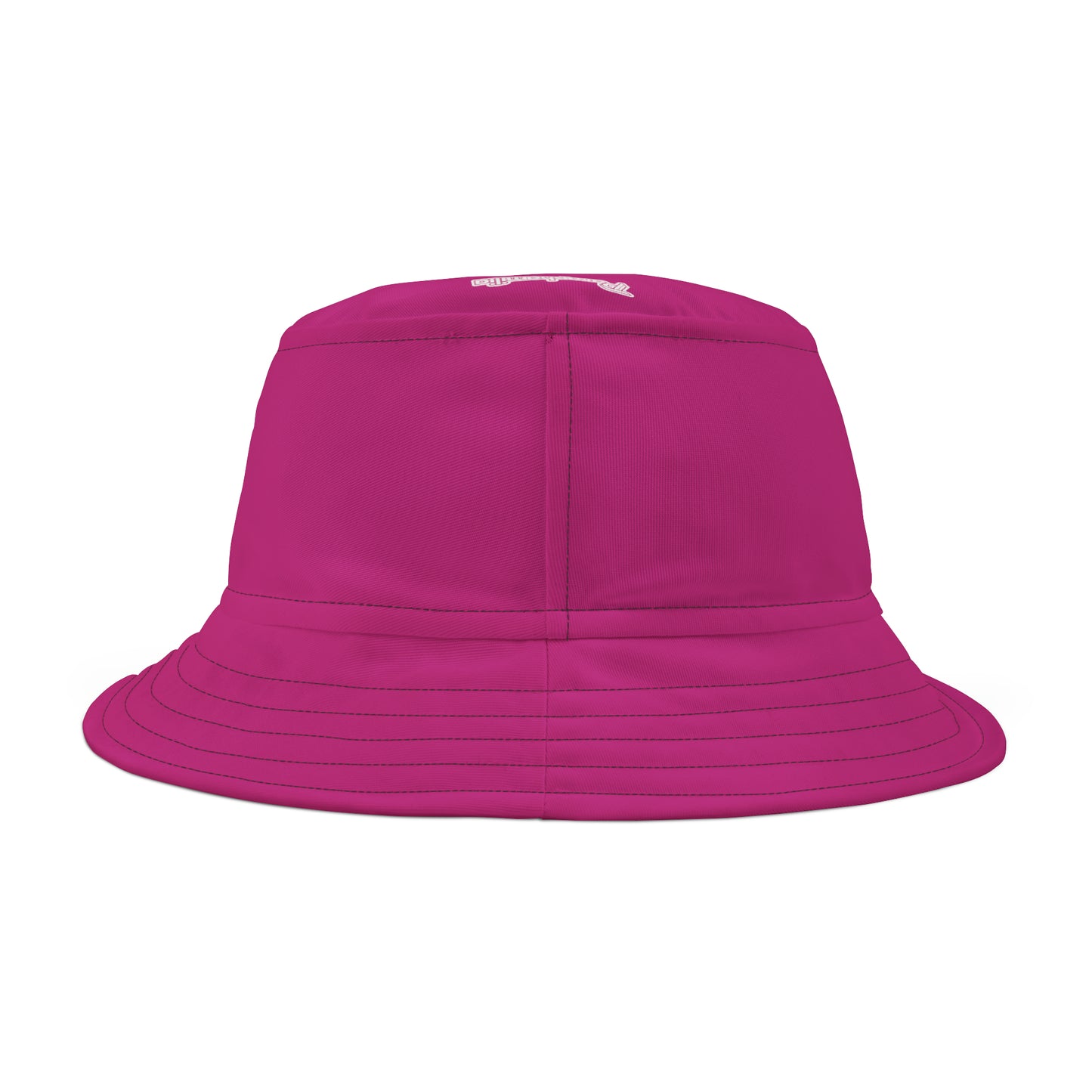 Bucket Hat - Pink/White