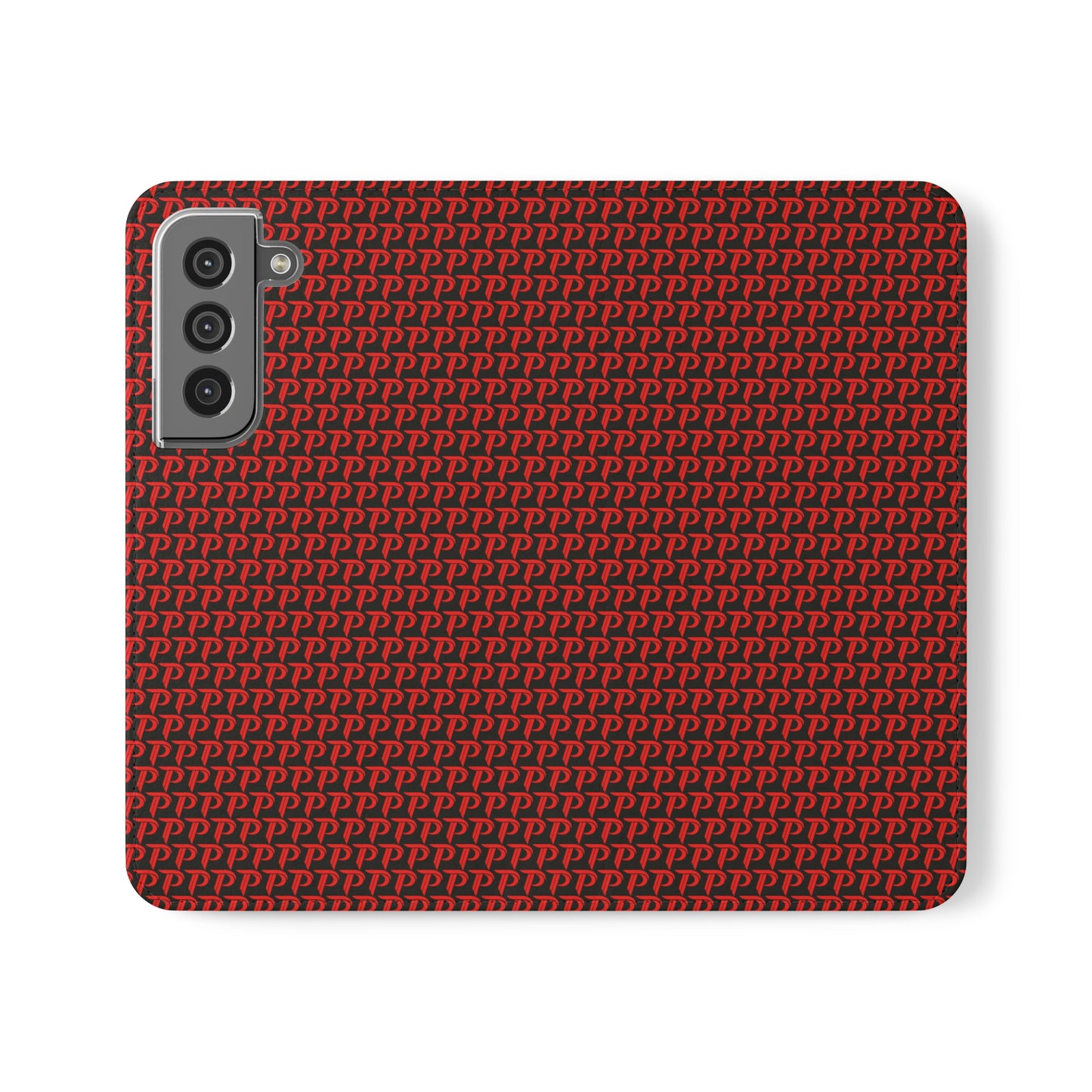 Phone Flip Case (card holder insert) - P print