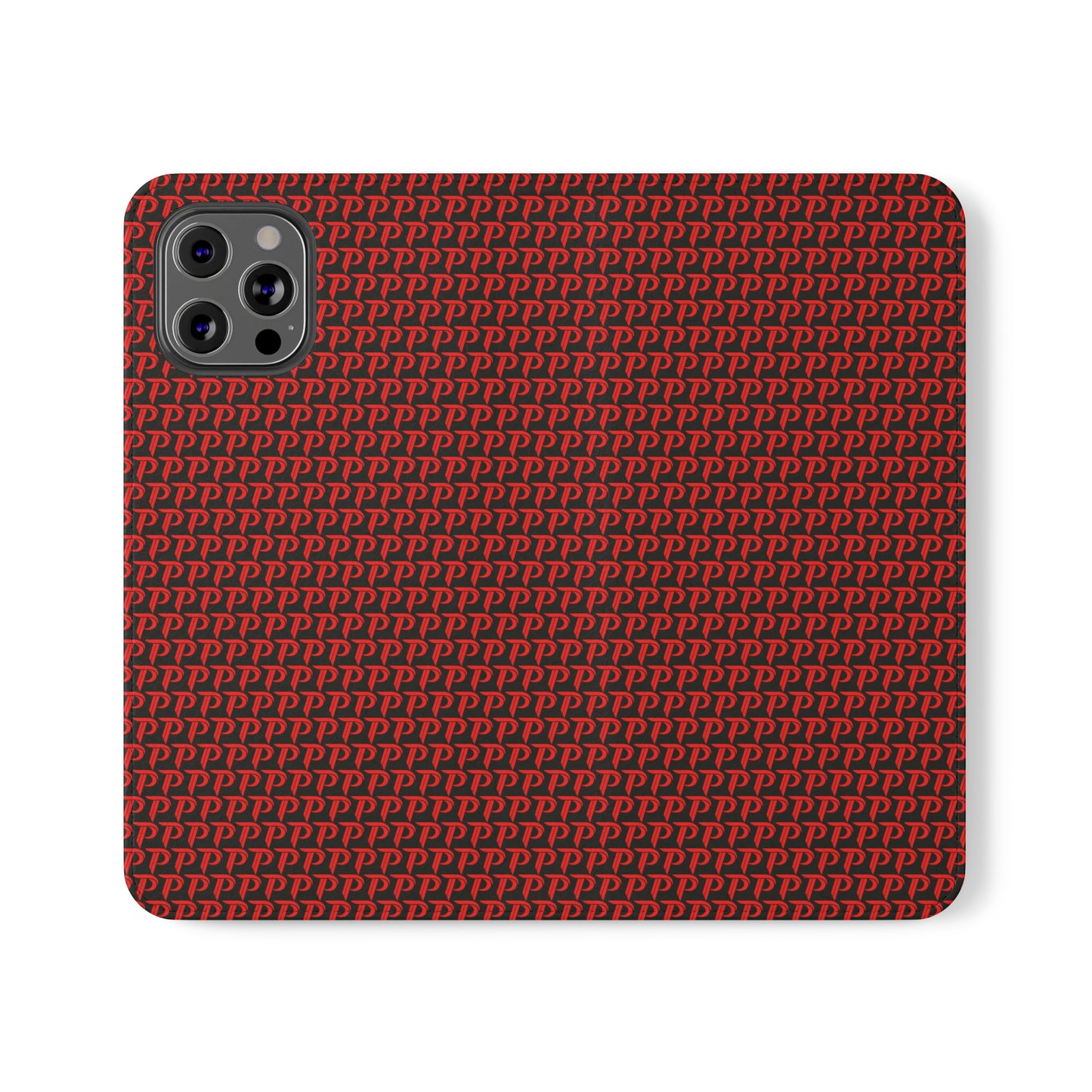 Phone Flip Case (card holder insert) - P print