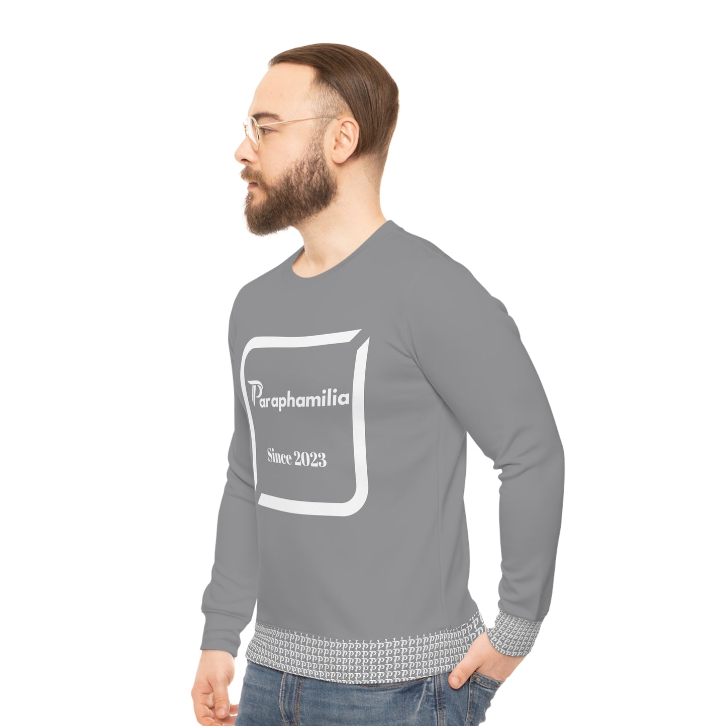 Lightweight Sweatshirt Since 2023 - Gray/White