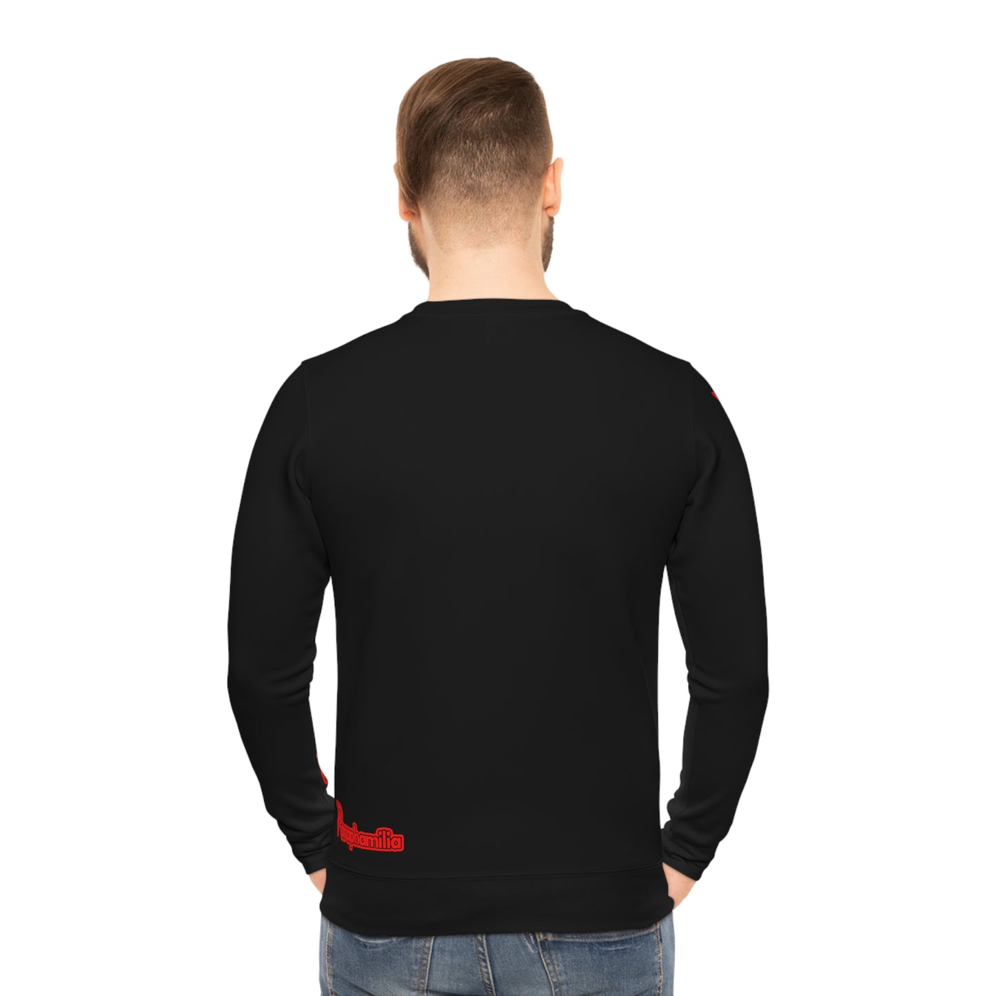 Lightweight Sweatshirt - Black/Red