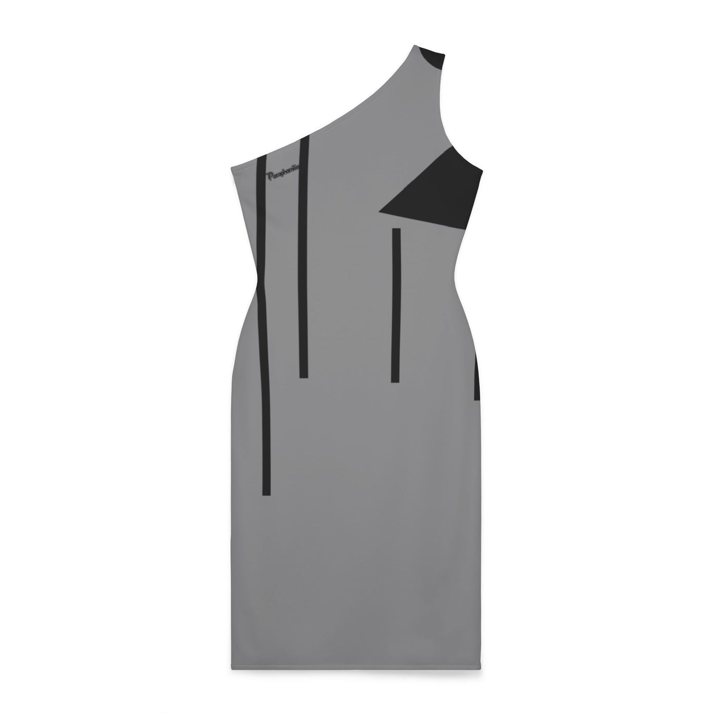 Shoulder Dress - Gray