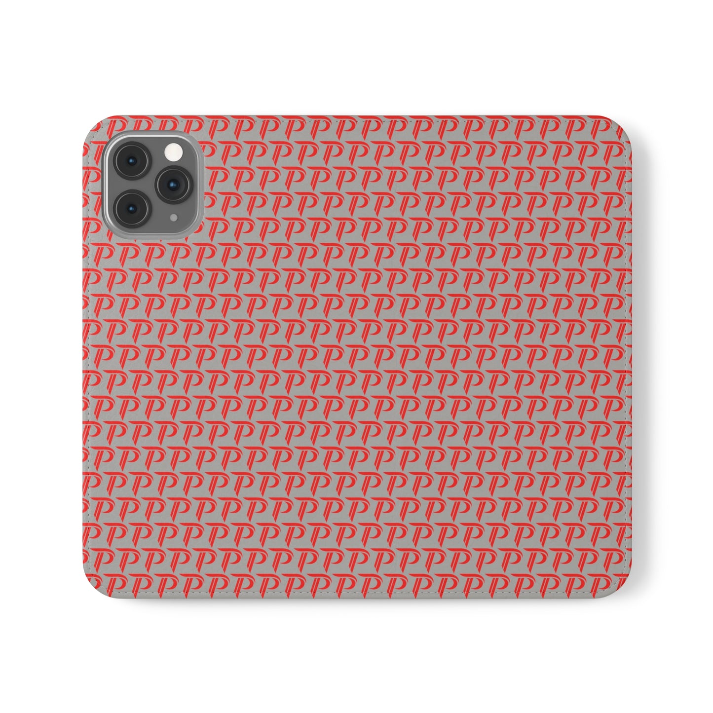 Phone Flip Case (card holder insert) - P print