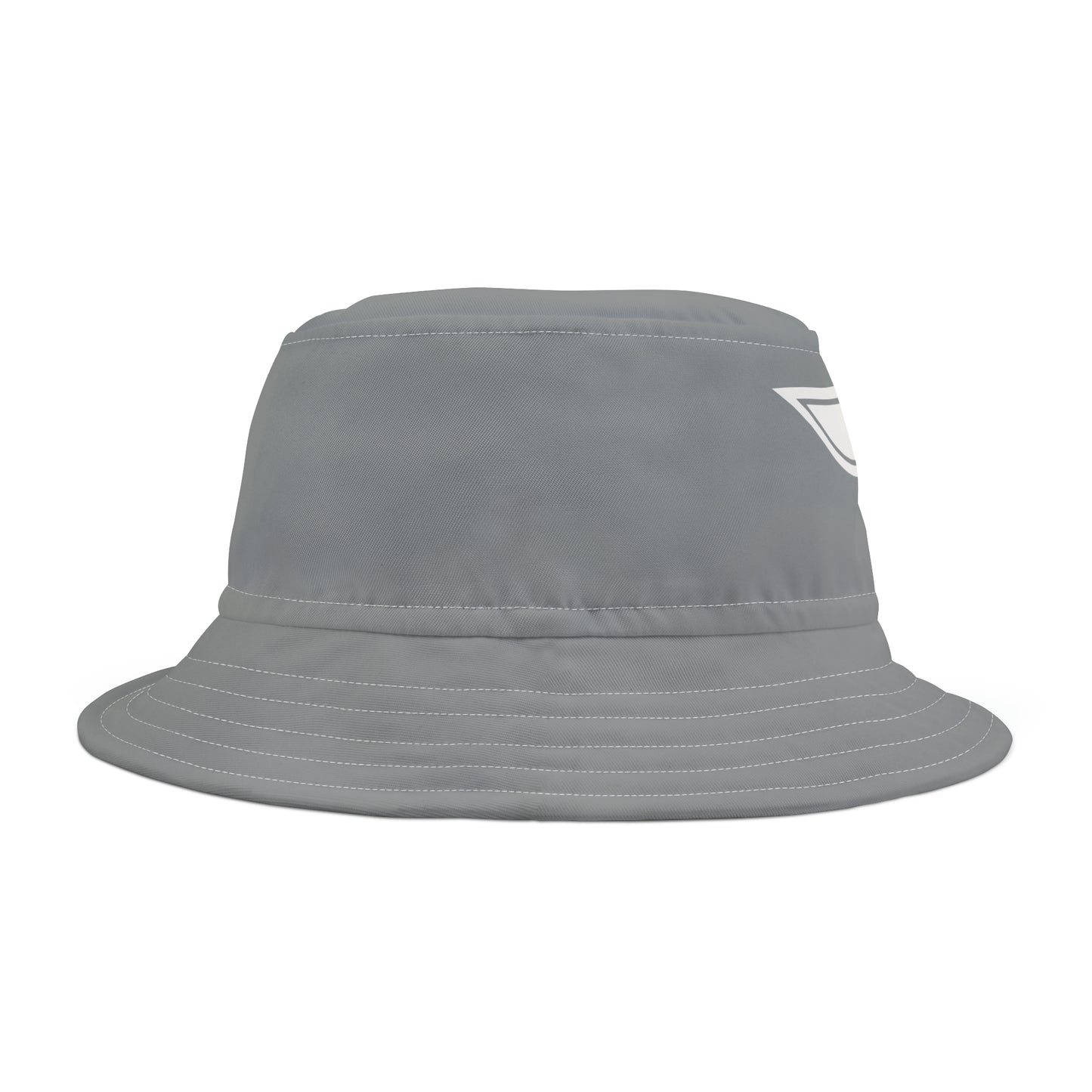 Bucket Hat - Gray/White