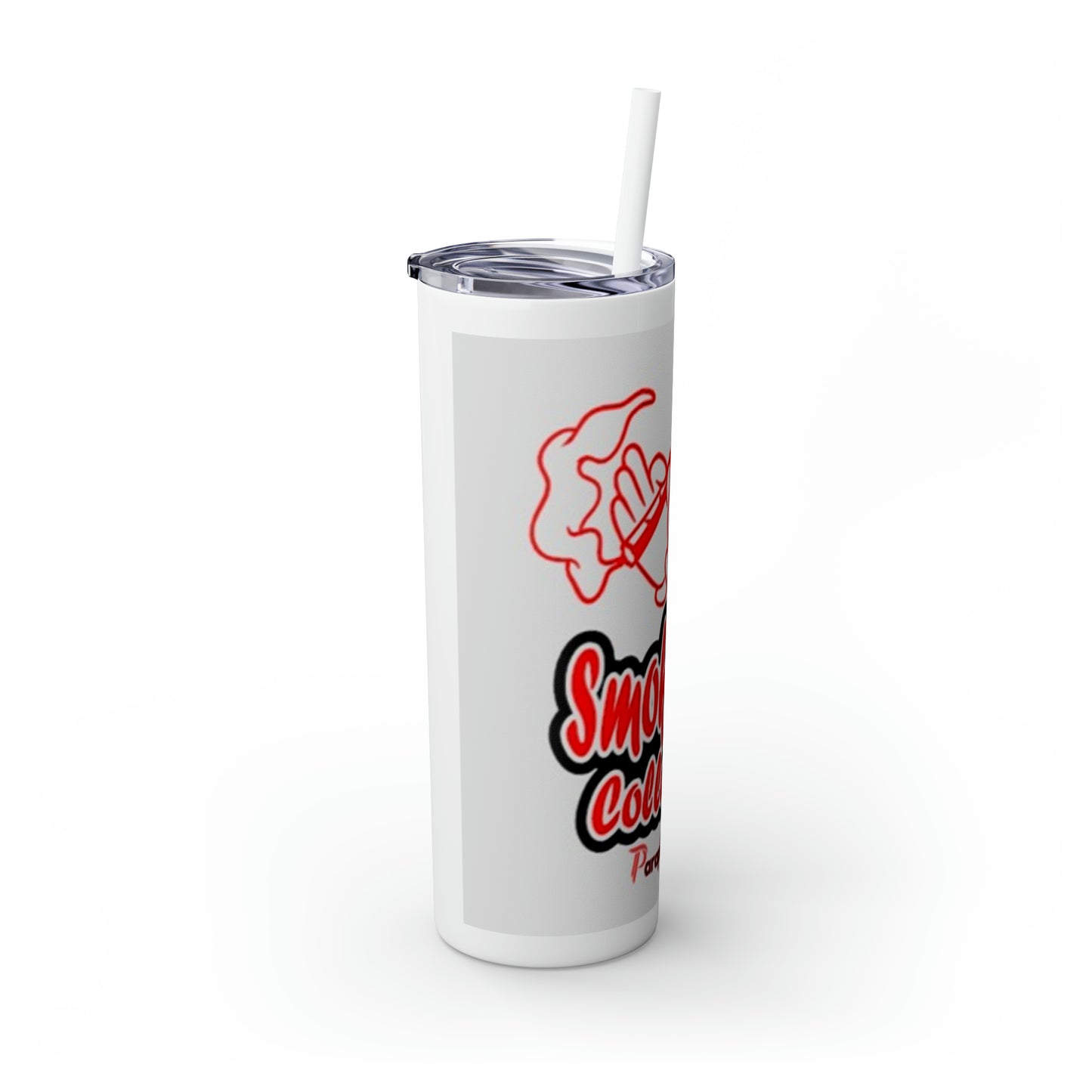 Skinny Tumbler with Straw, 20oz - Multiple Colors Available