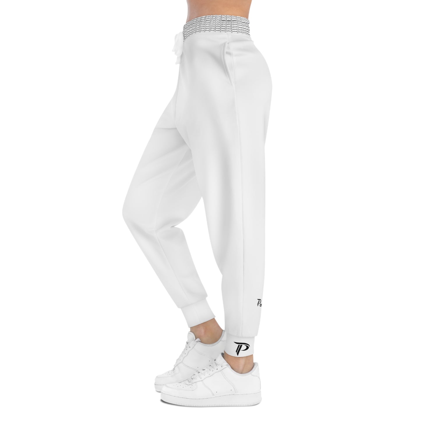 Athletic Joggers - White/Black