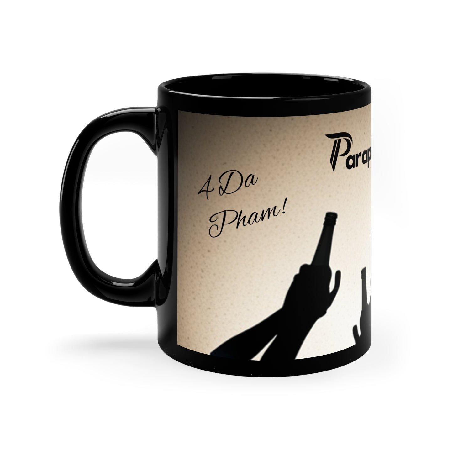 4 the Phamily - 11oz Black Mug