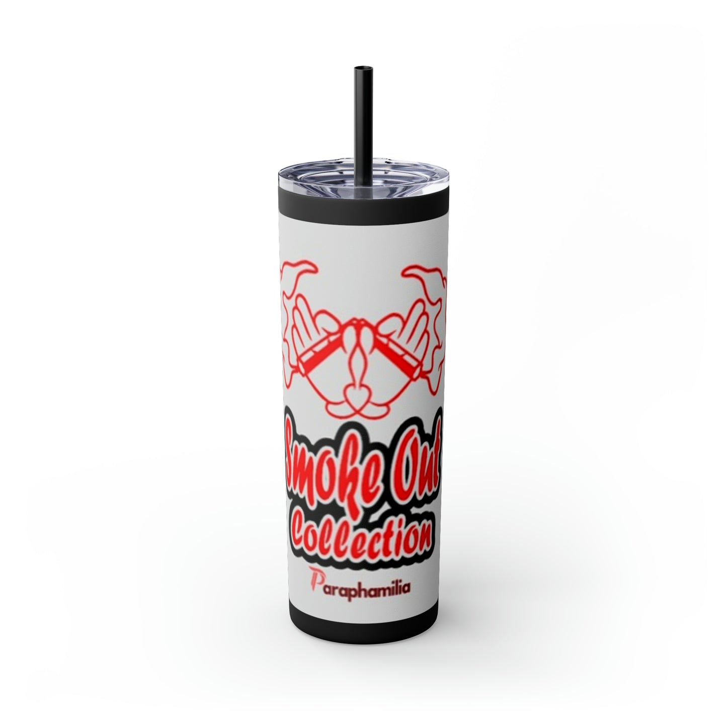 Skinny Tumbler with Straw, 20oz - Multiple Colors Available