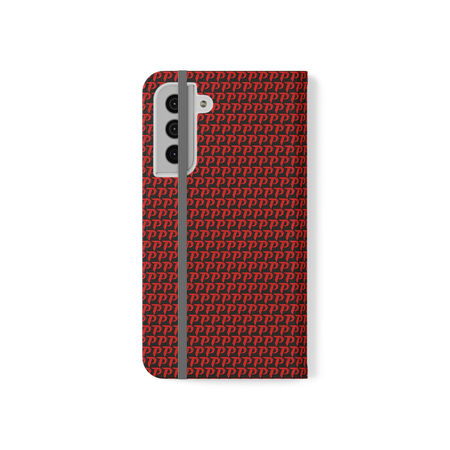 Phone Flip Case (card holder insert) - P print