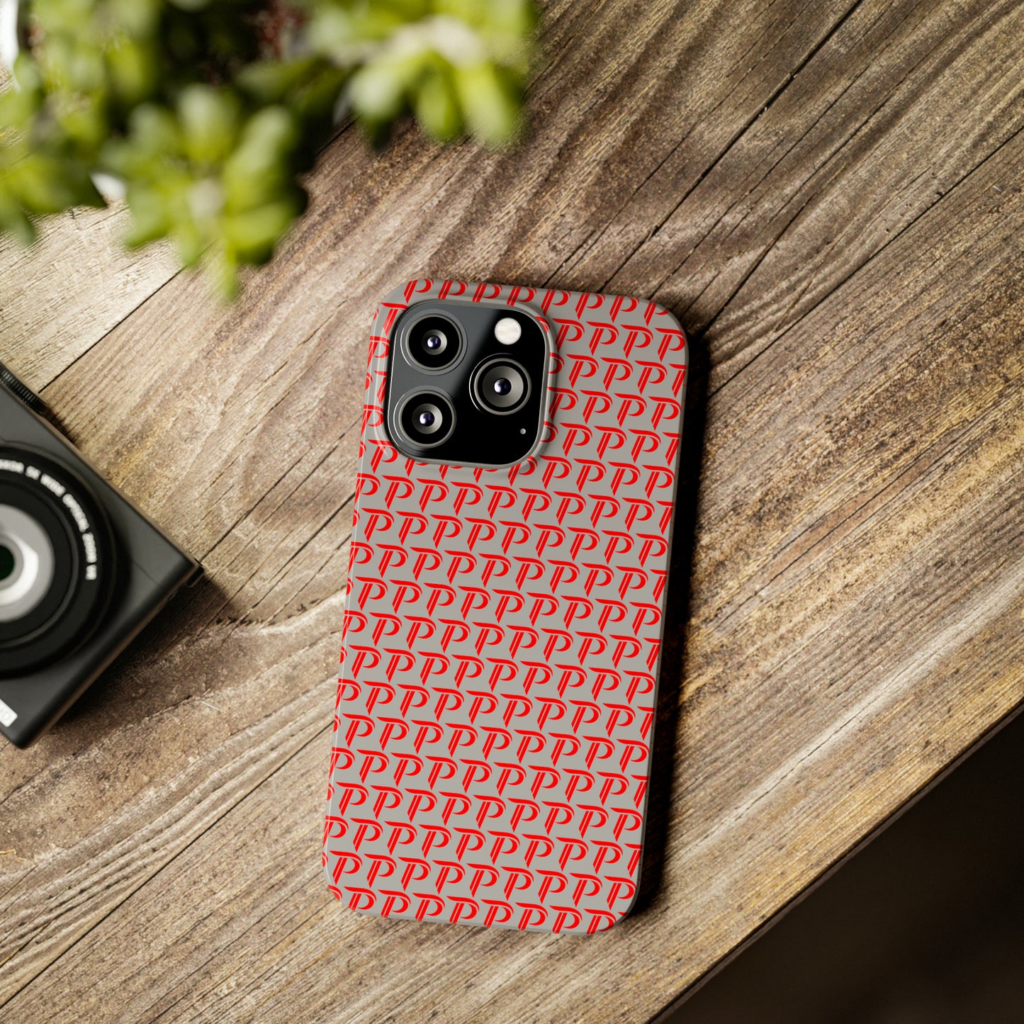 Slim Phone Case - P print