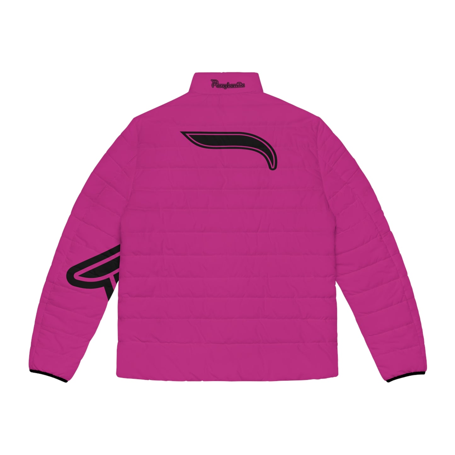 Women’s  Puffer Jacket - Pink/Black