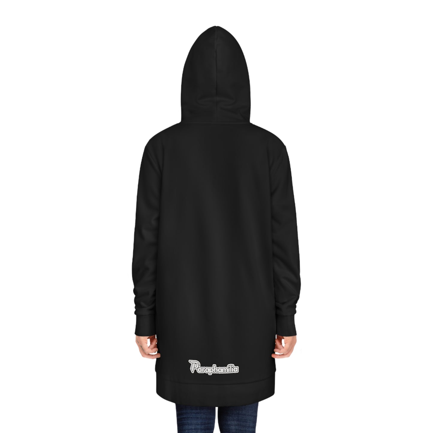 Women's Hoodie Dress -Black/White