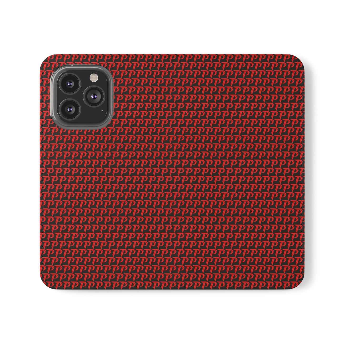 Phone Flip Case (card holder insert) - P print