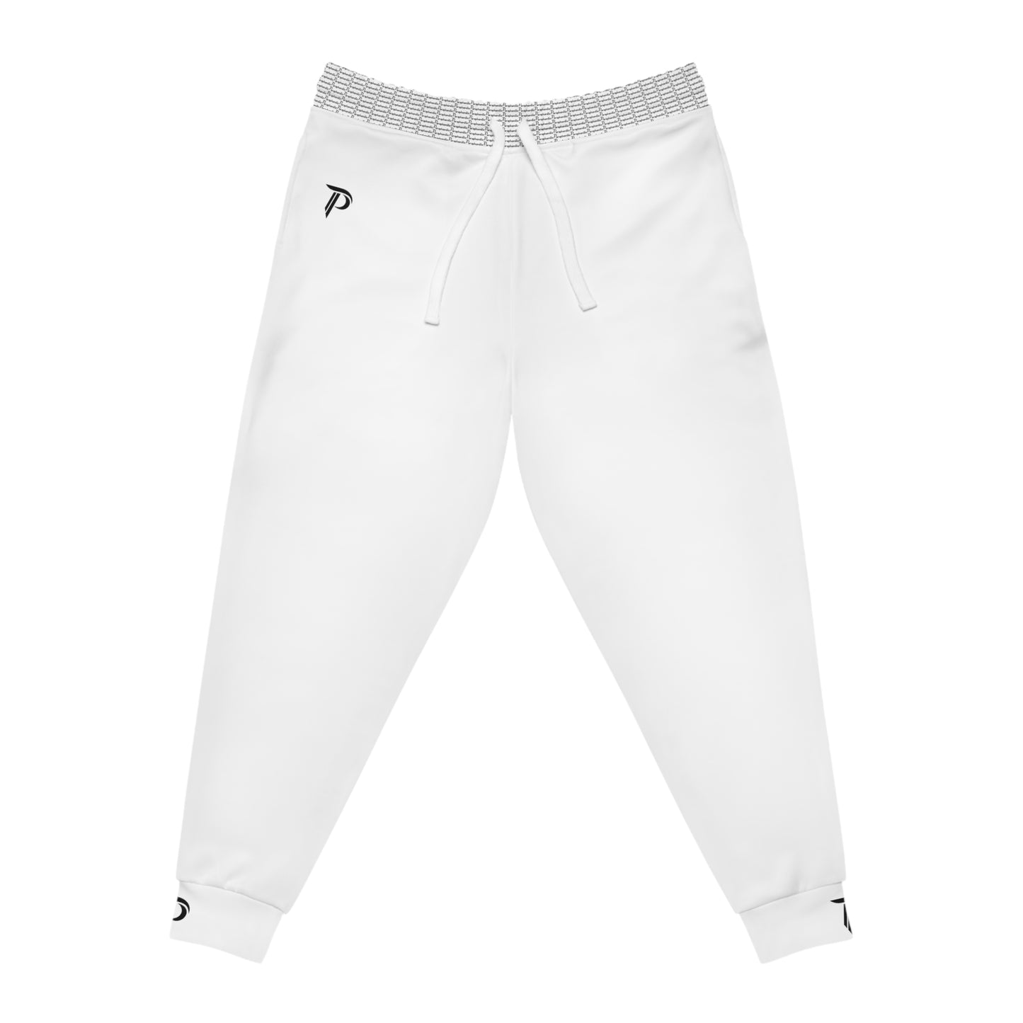 Athletic Joggers - White/Black