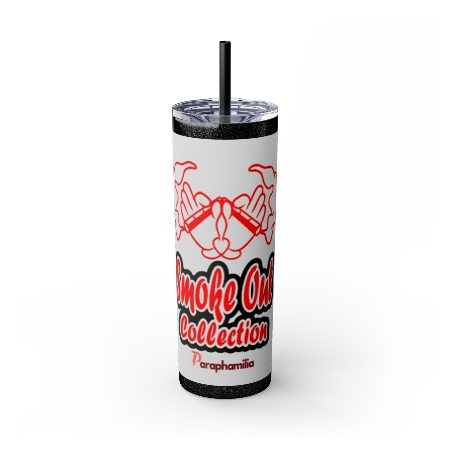 Skinny Tumbler with Straw, 20oz - Multiple Colors Available