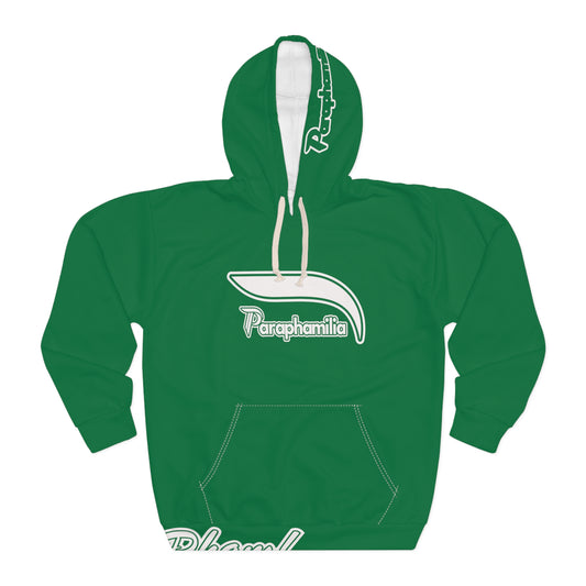 Pullover Hoodie - Green / White