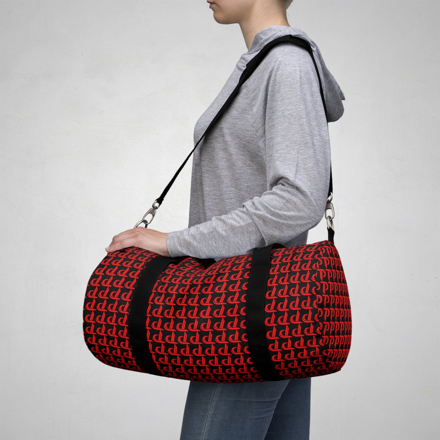 P print Duffel bag - Red P print Special Edition