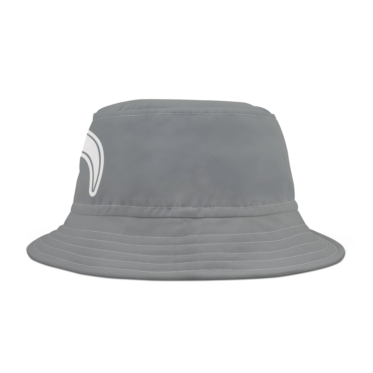 Bucket Hat - Gray/White