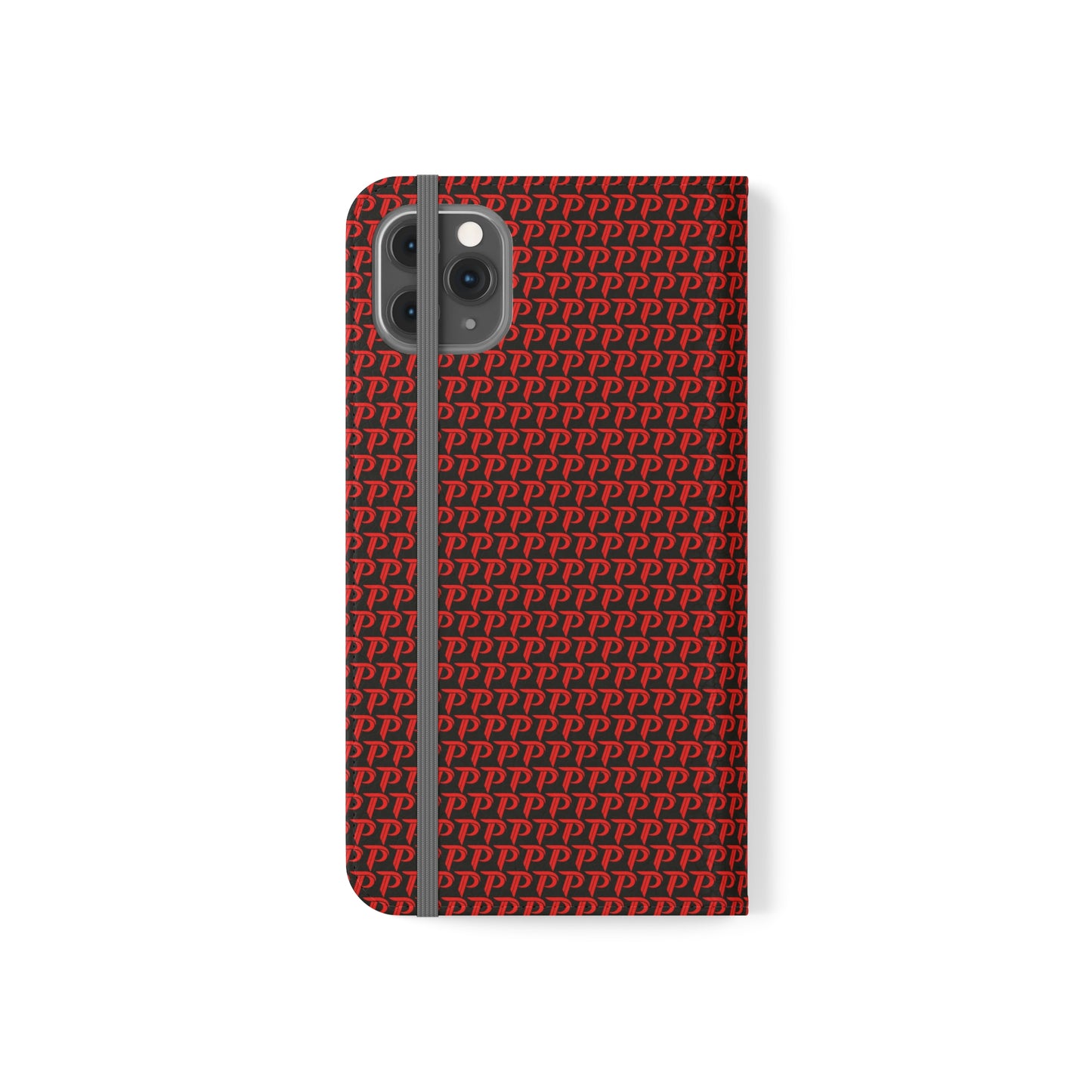 Phone Flip Case (card holder insert) - P print