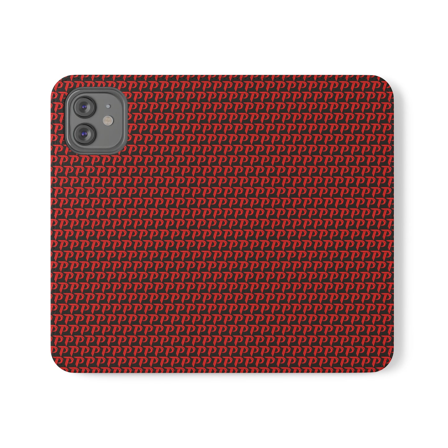 Phone Flip Case (card holder insert) - P print