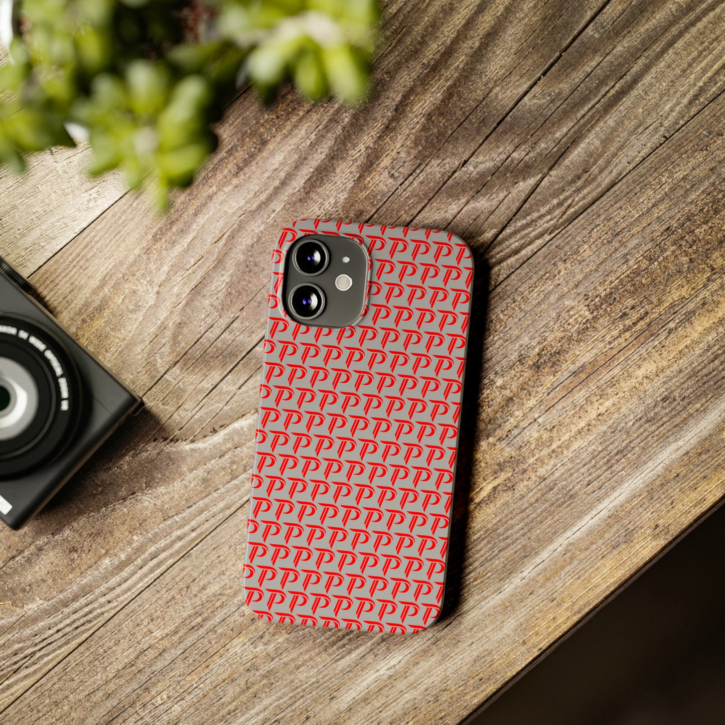 Slim Phone Case - P print