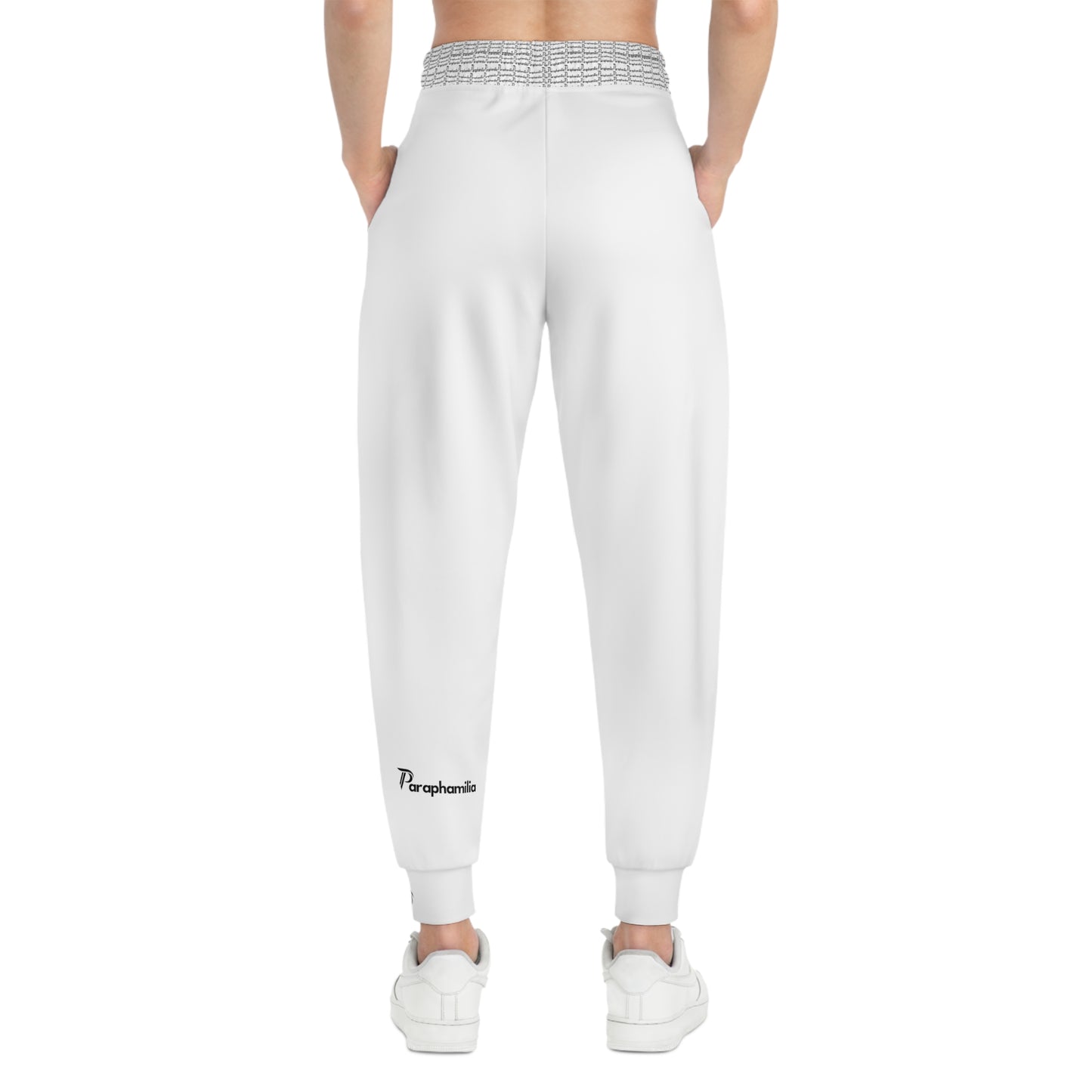 Athletic Joggers - White/Black