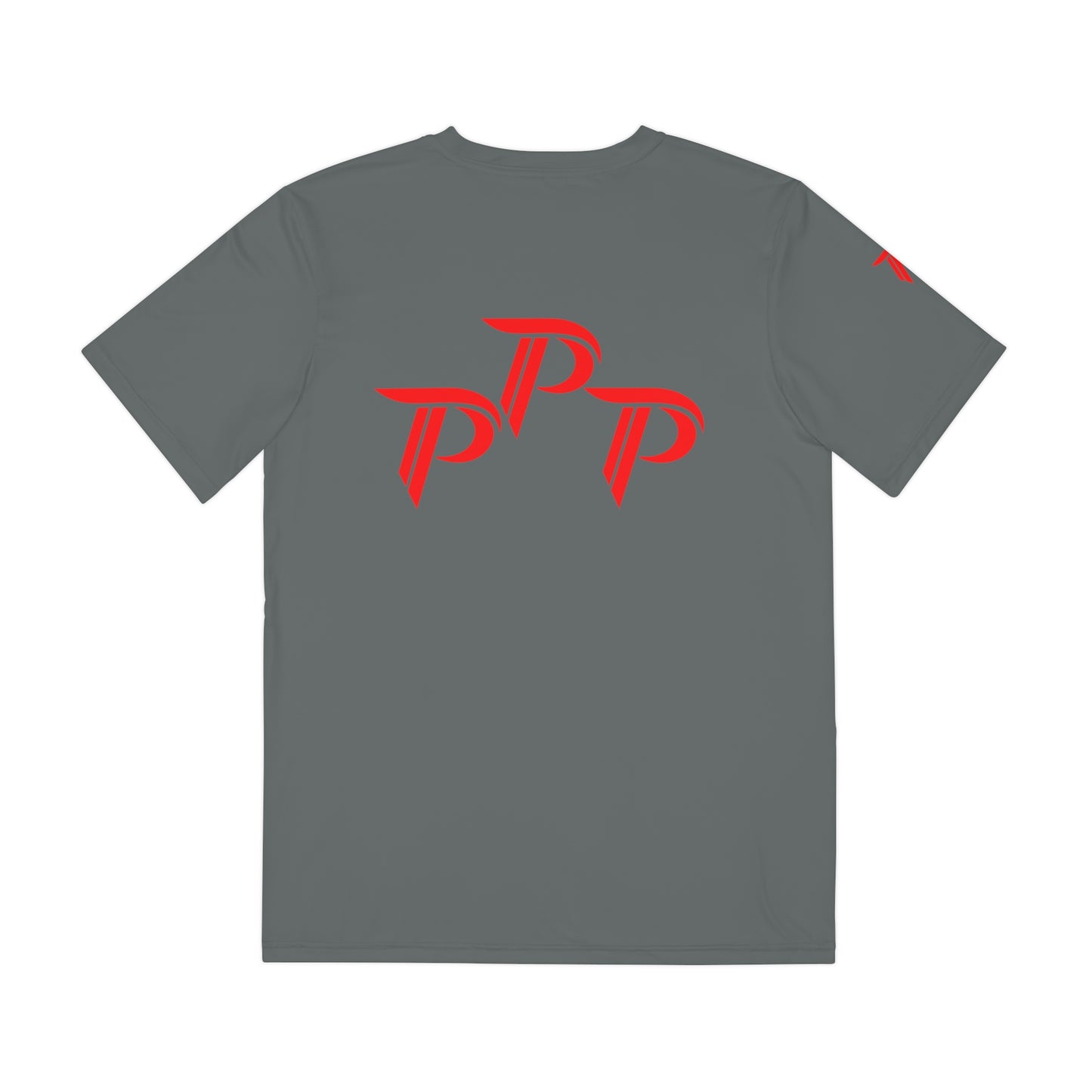 Men's Polyester Tee Smoke Out Edition - Gray/Red