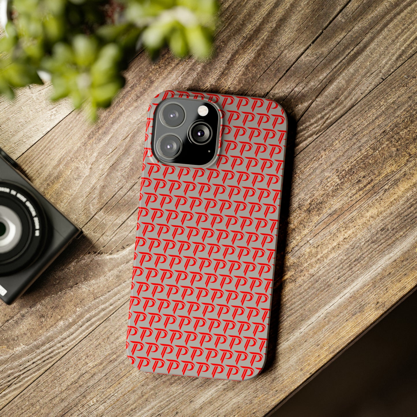 Slim Phone Case - P print