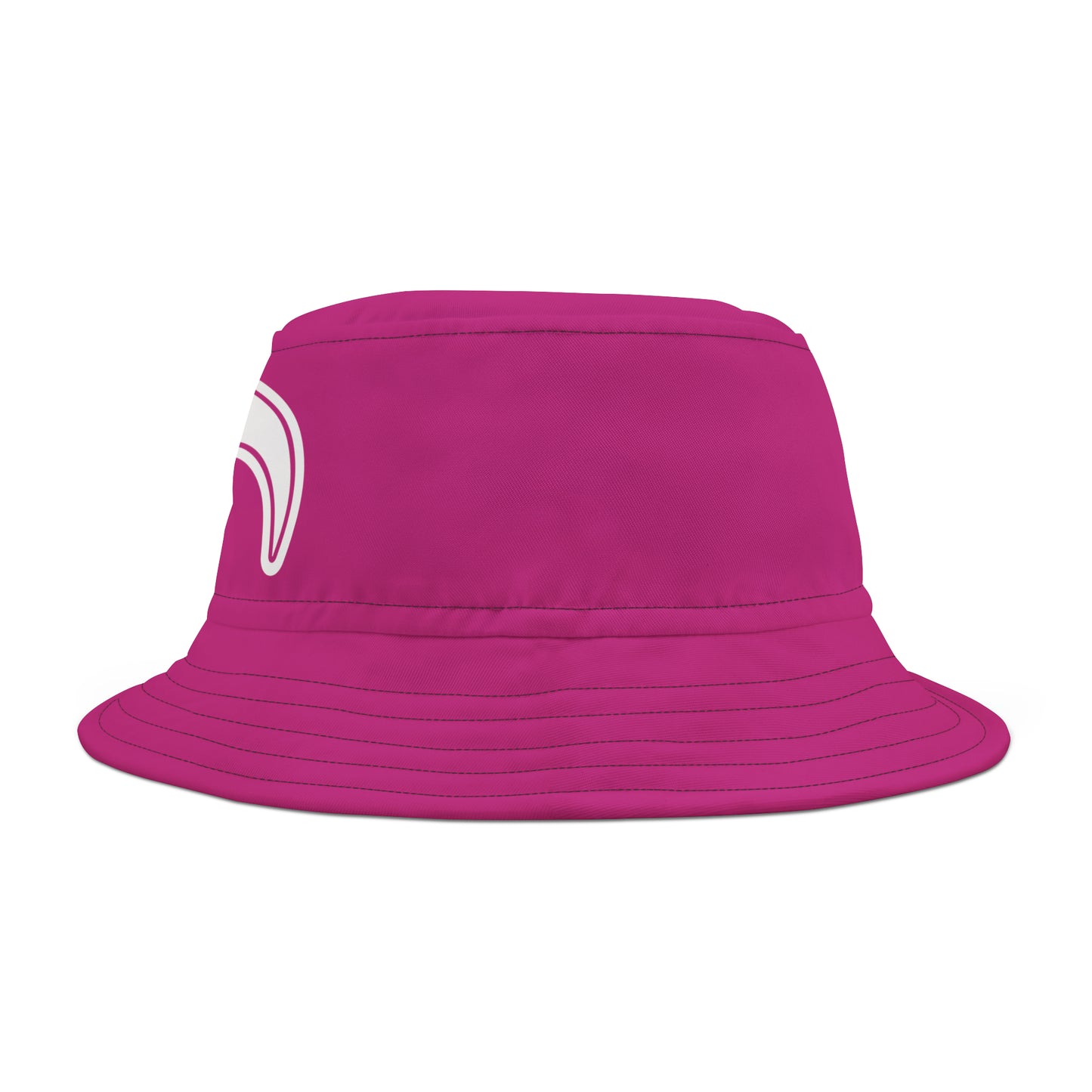 Bucket Hat - Pink/White