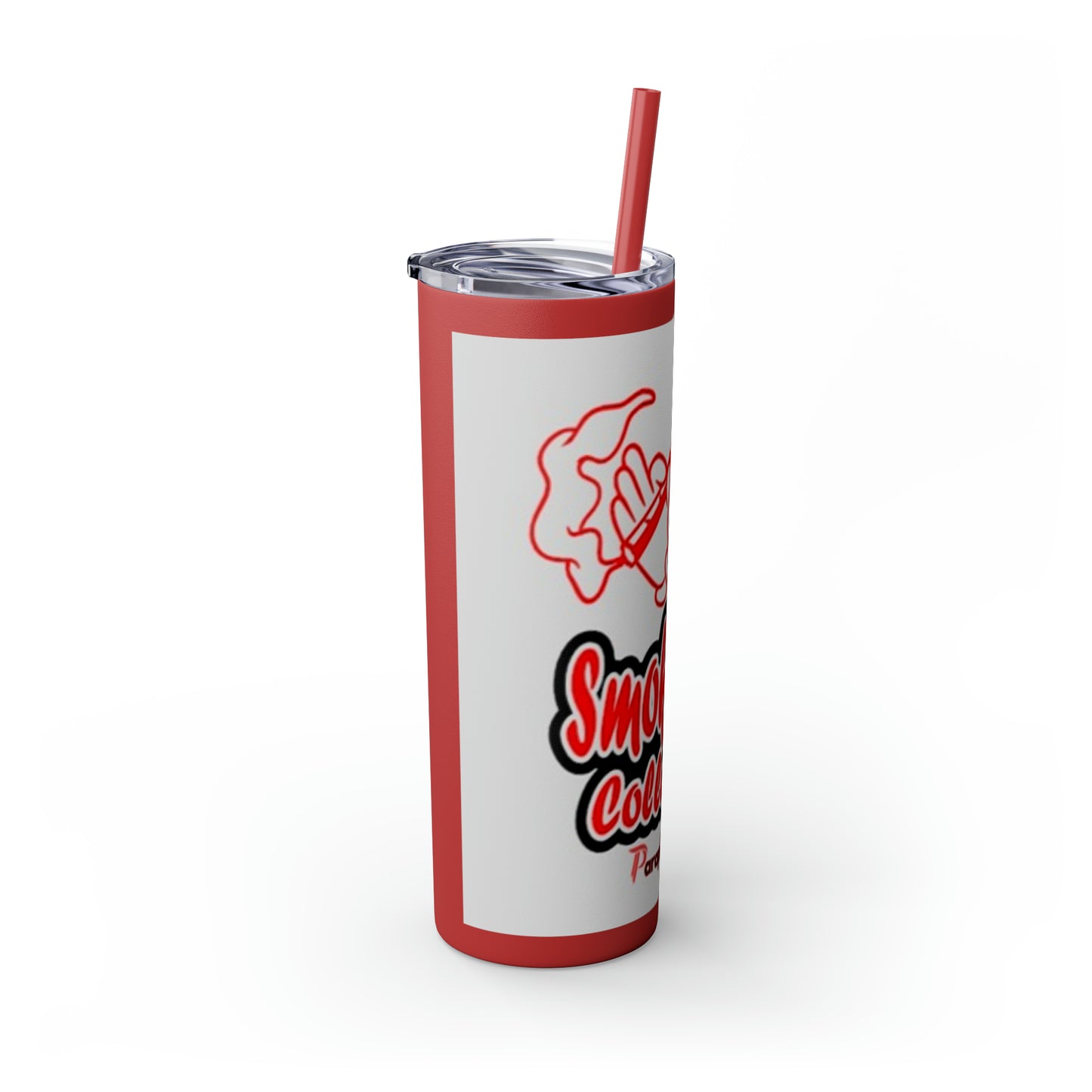 Skinny Tumbler with Straw, 20oz - Multiple Colors Available