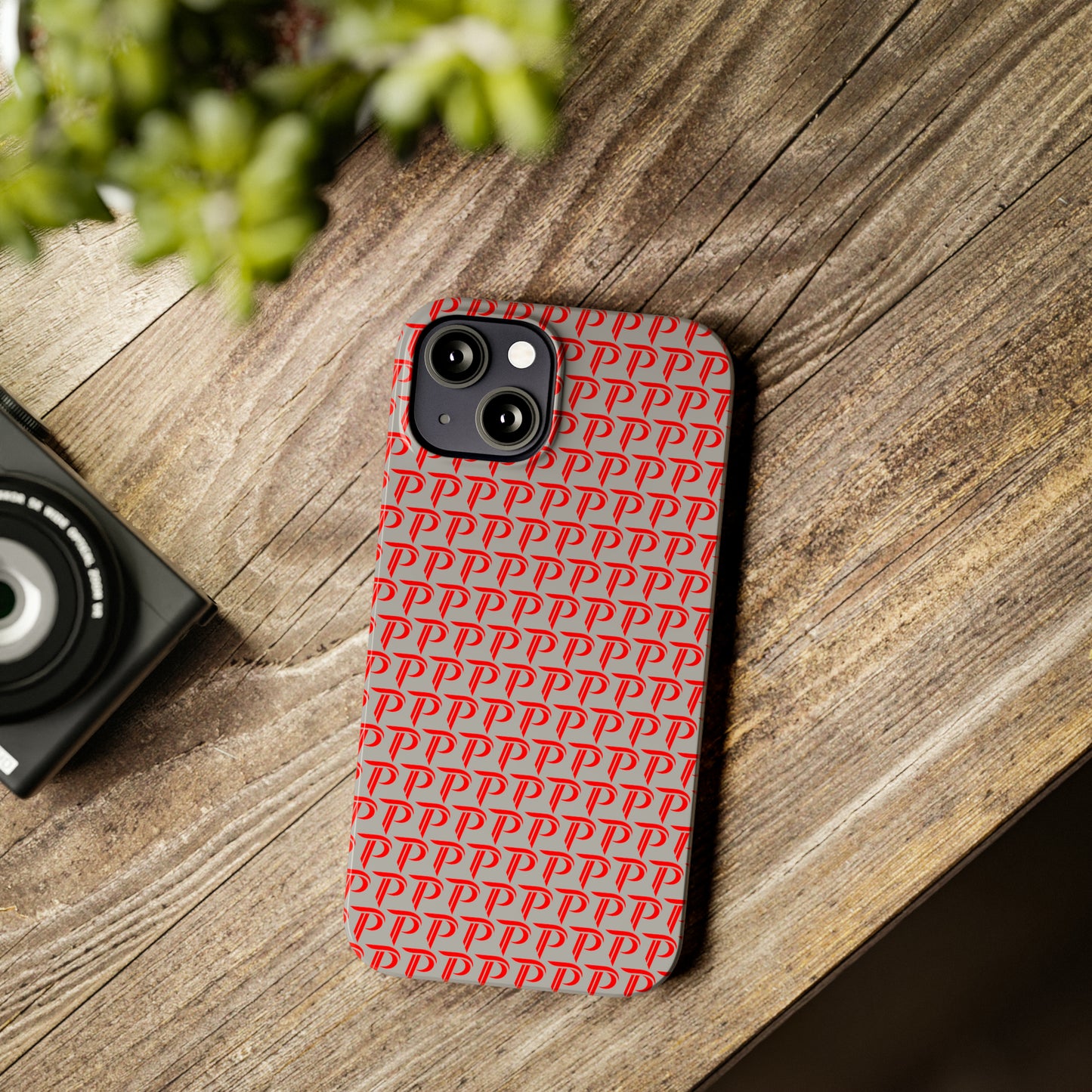 Slim Phone Case - P print