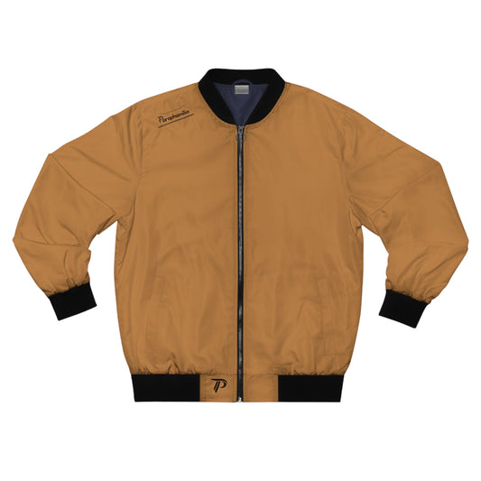 Copy of Men's Bomber Jacket - Tan/Black