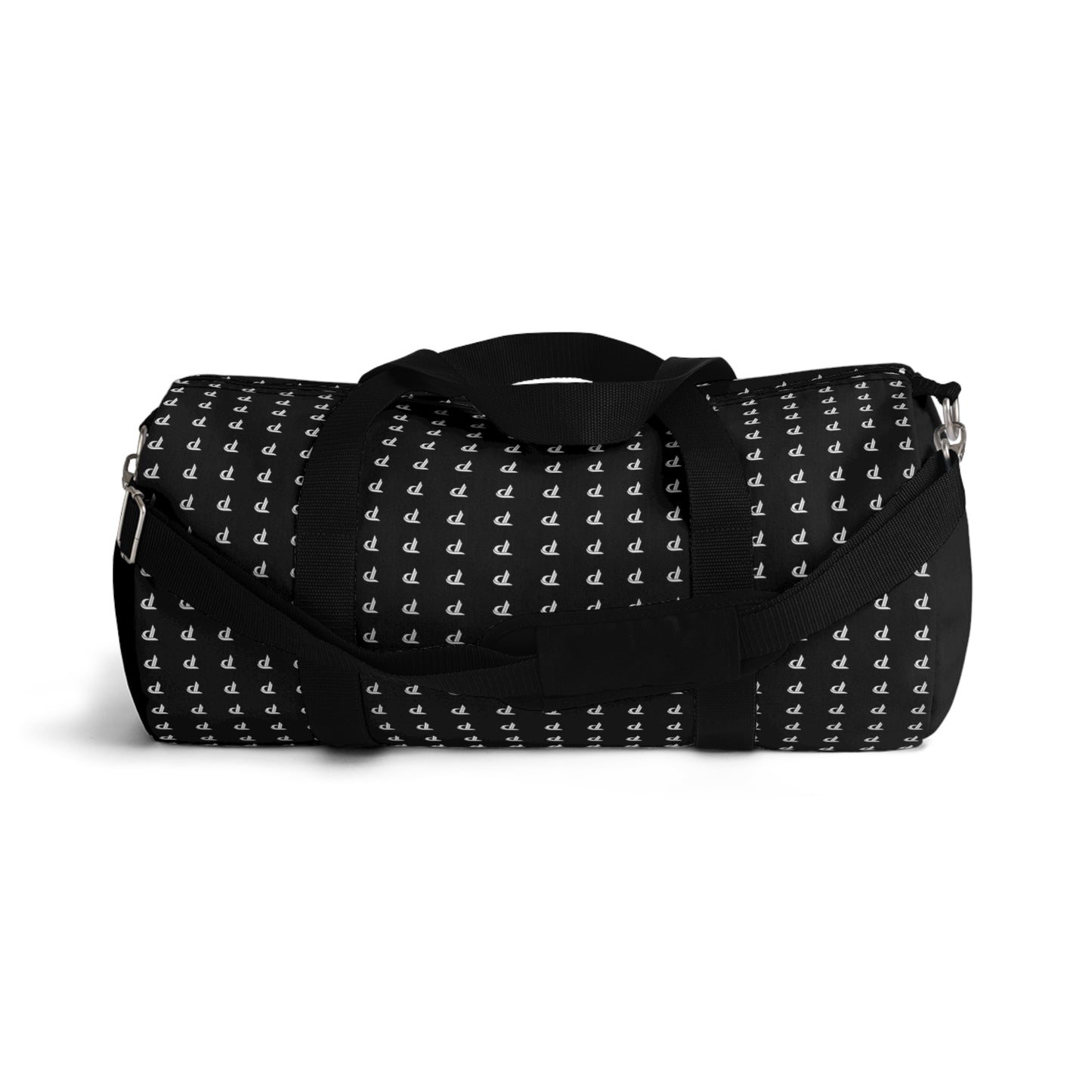 P print Duffel bag - Gray/Black