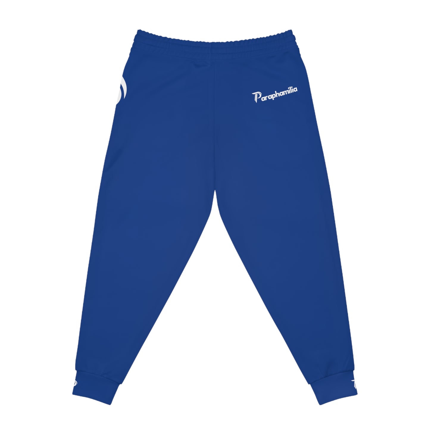 Men's Athletic Joggers Blue/White