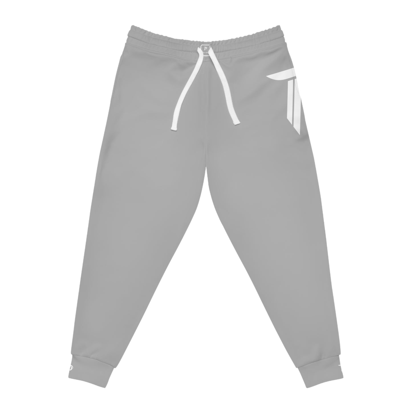 Men's Athletic Joggers Gray/White