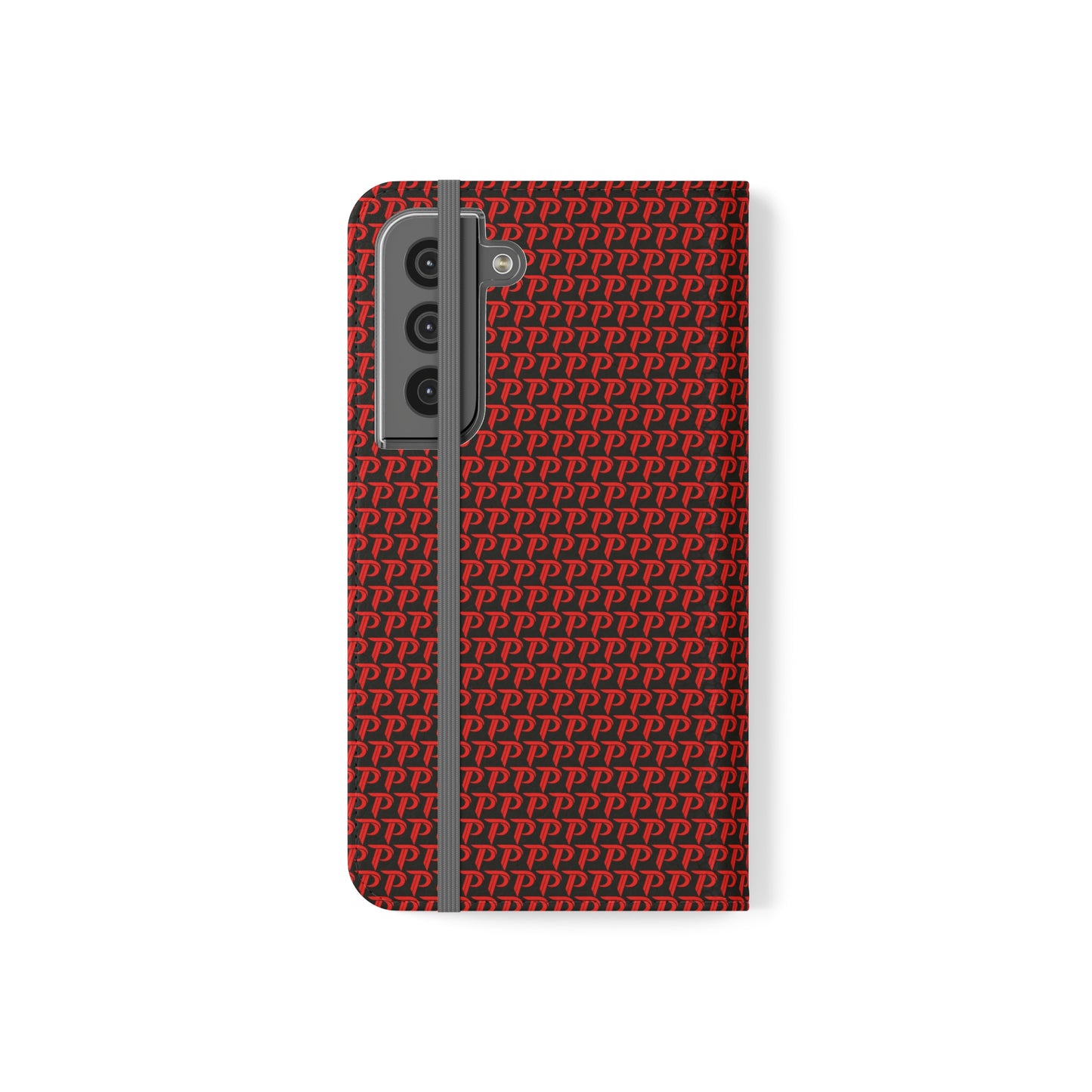 Phone Flip Case (card holder insert) - P print