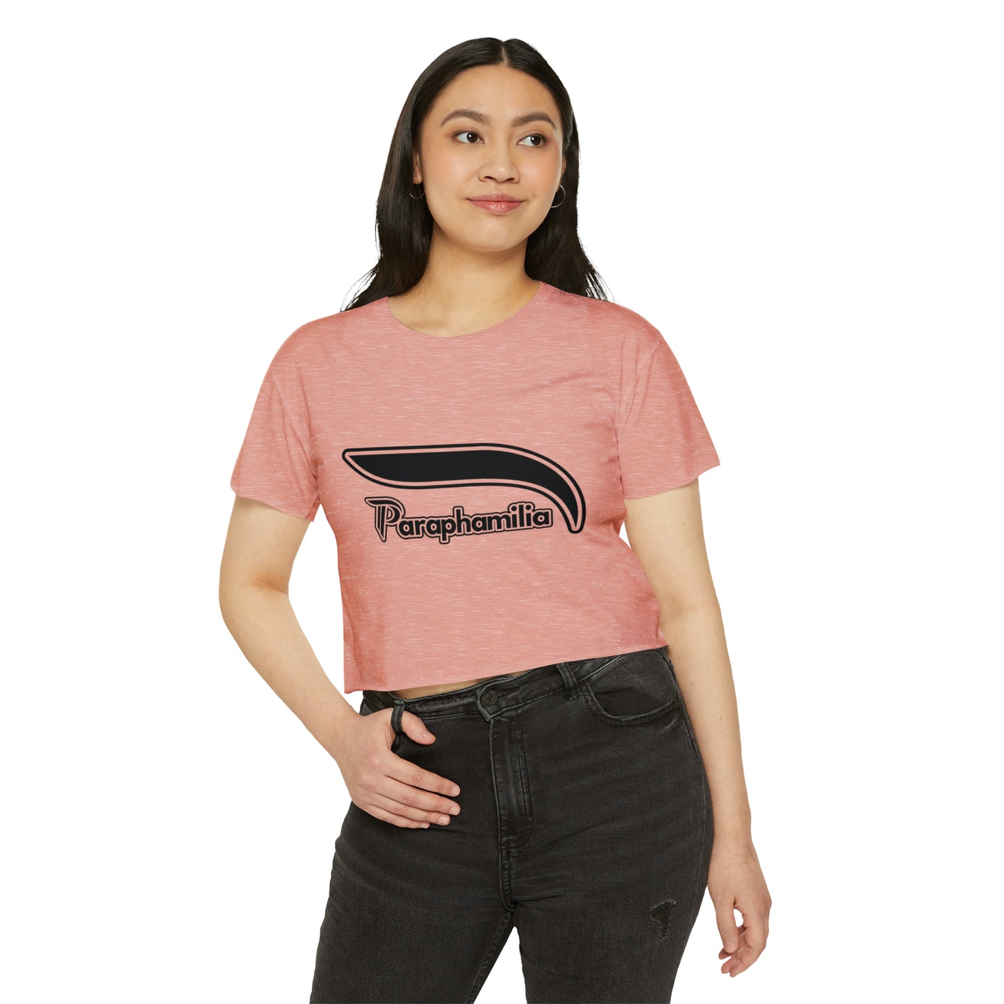 Women's Festival Crop Top - Pink