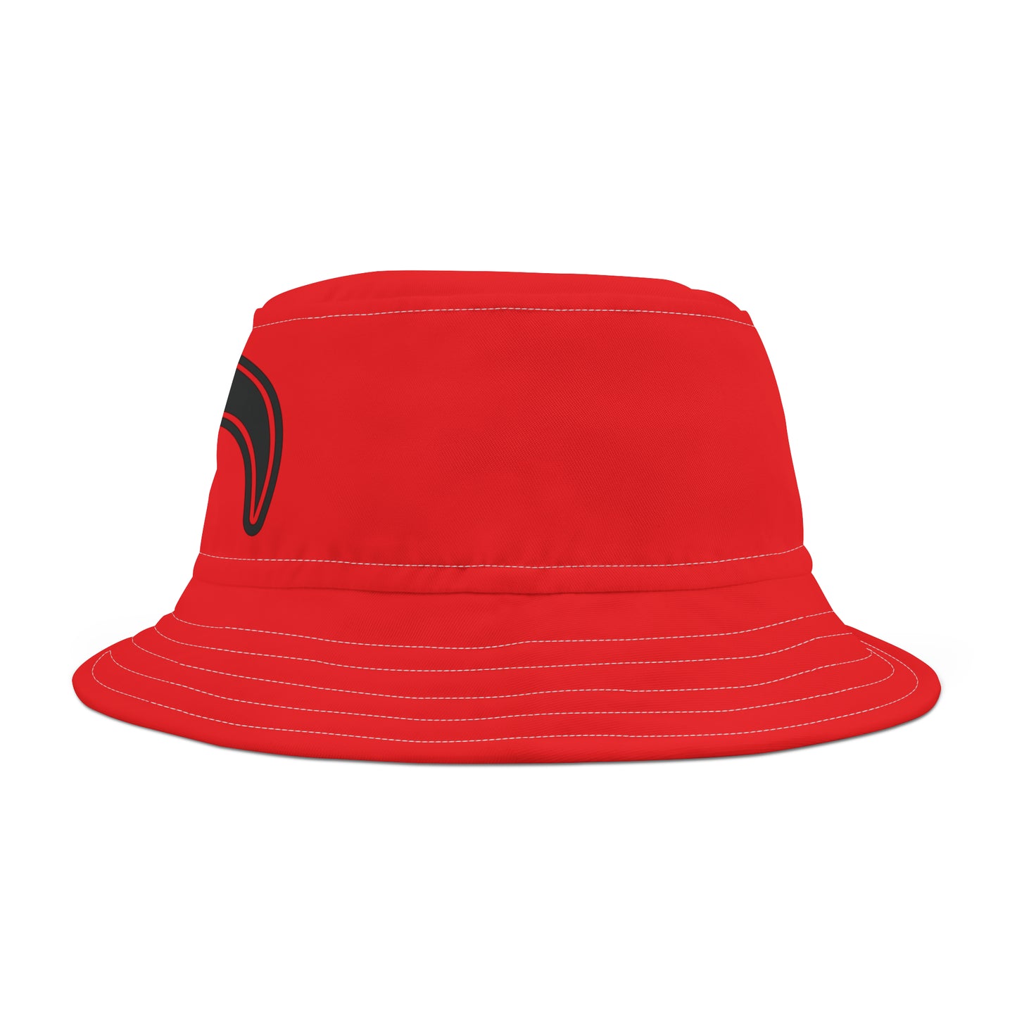 Bucket Hat - Red/Black