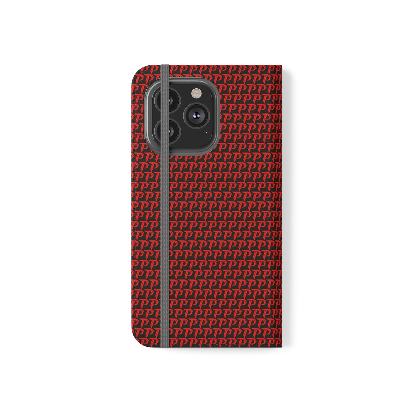 Phone Flip Case (card holder insert) - P print